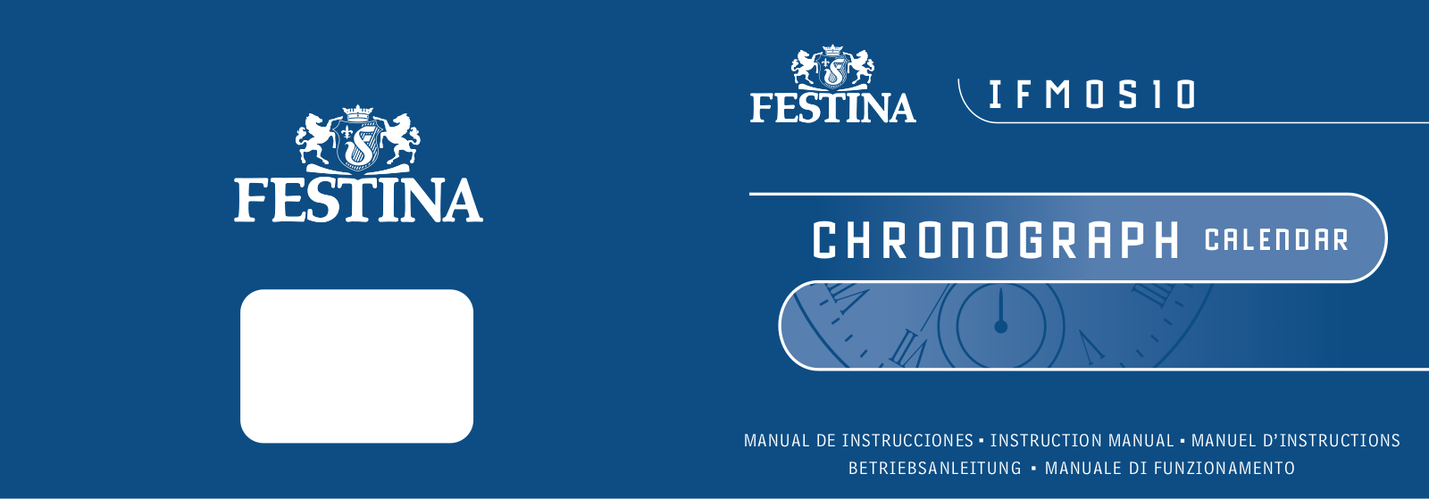 FESTINA Black Limited Edition User Manual