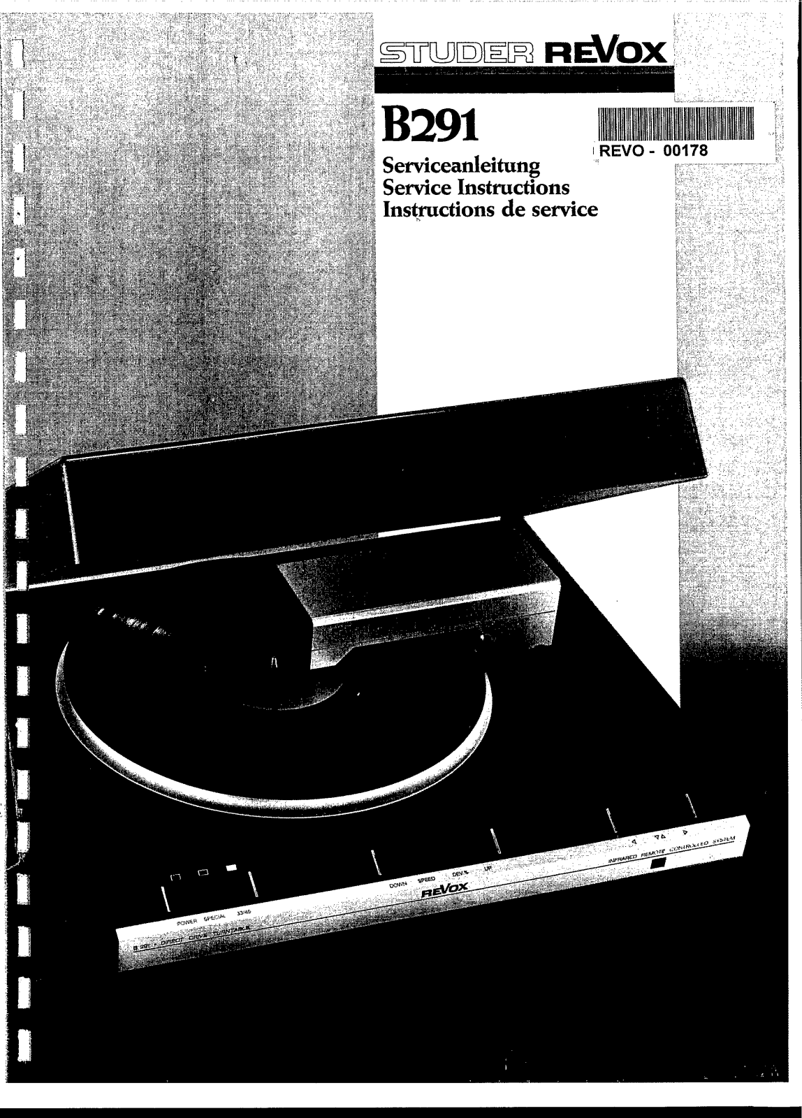 Revox B-291 Service manual