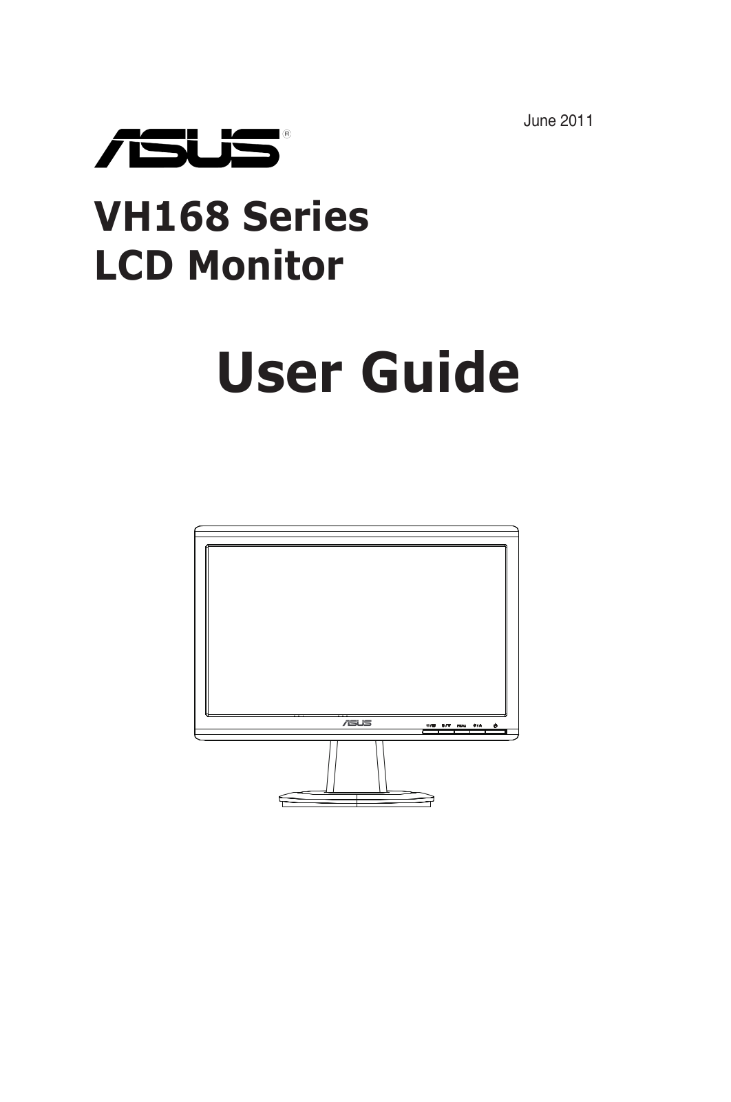 ASUS VH168D User Manual