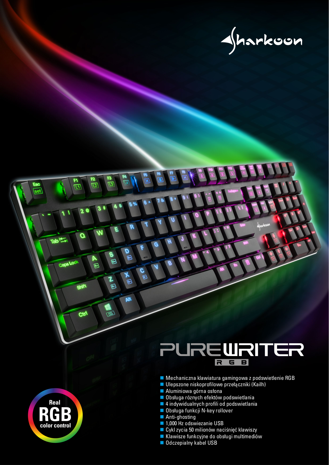 Sharkoon PureWriter RGB User Manual