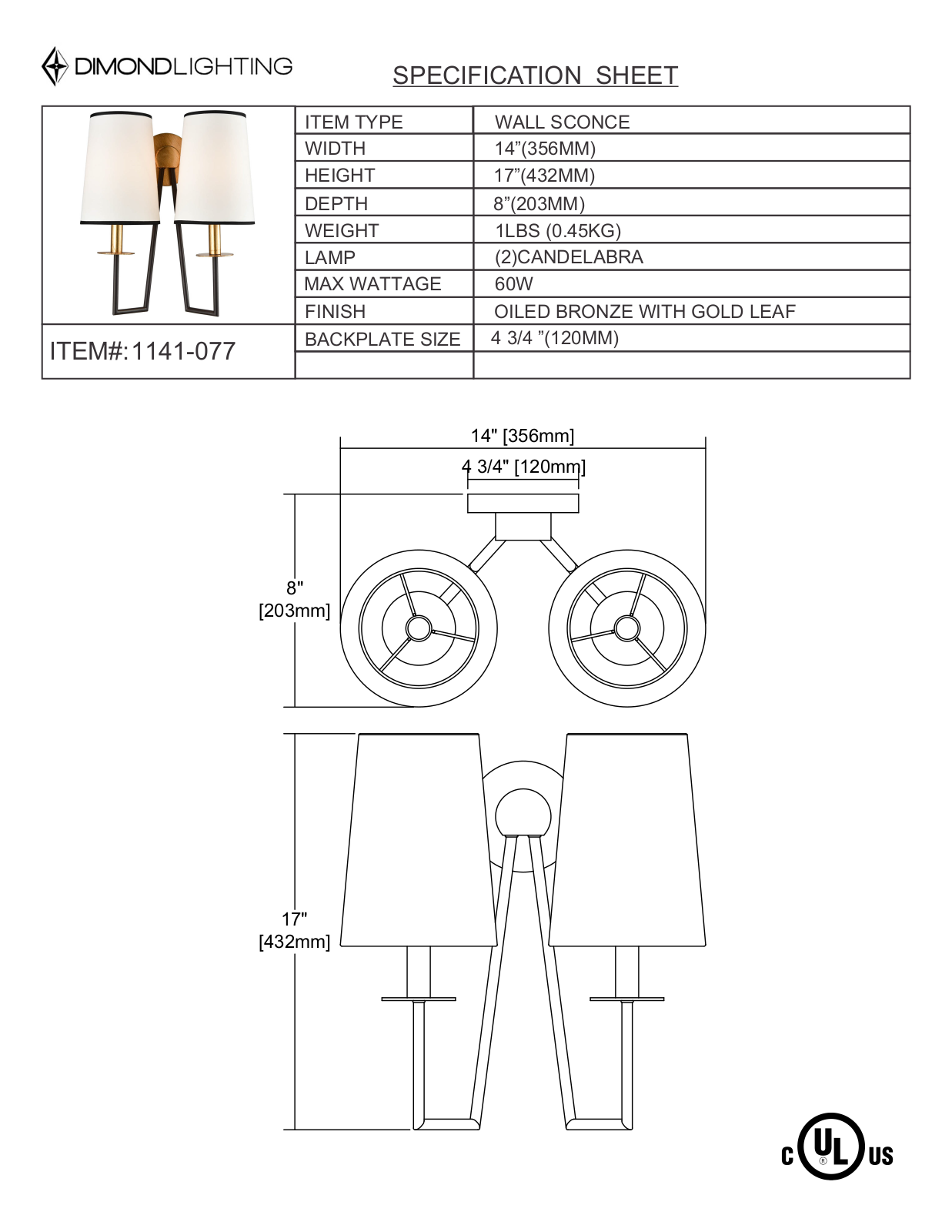 ELK Home 1141077 User Manual