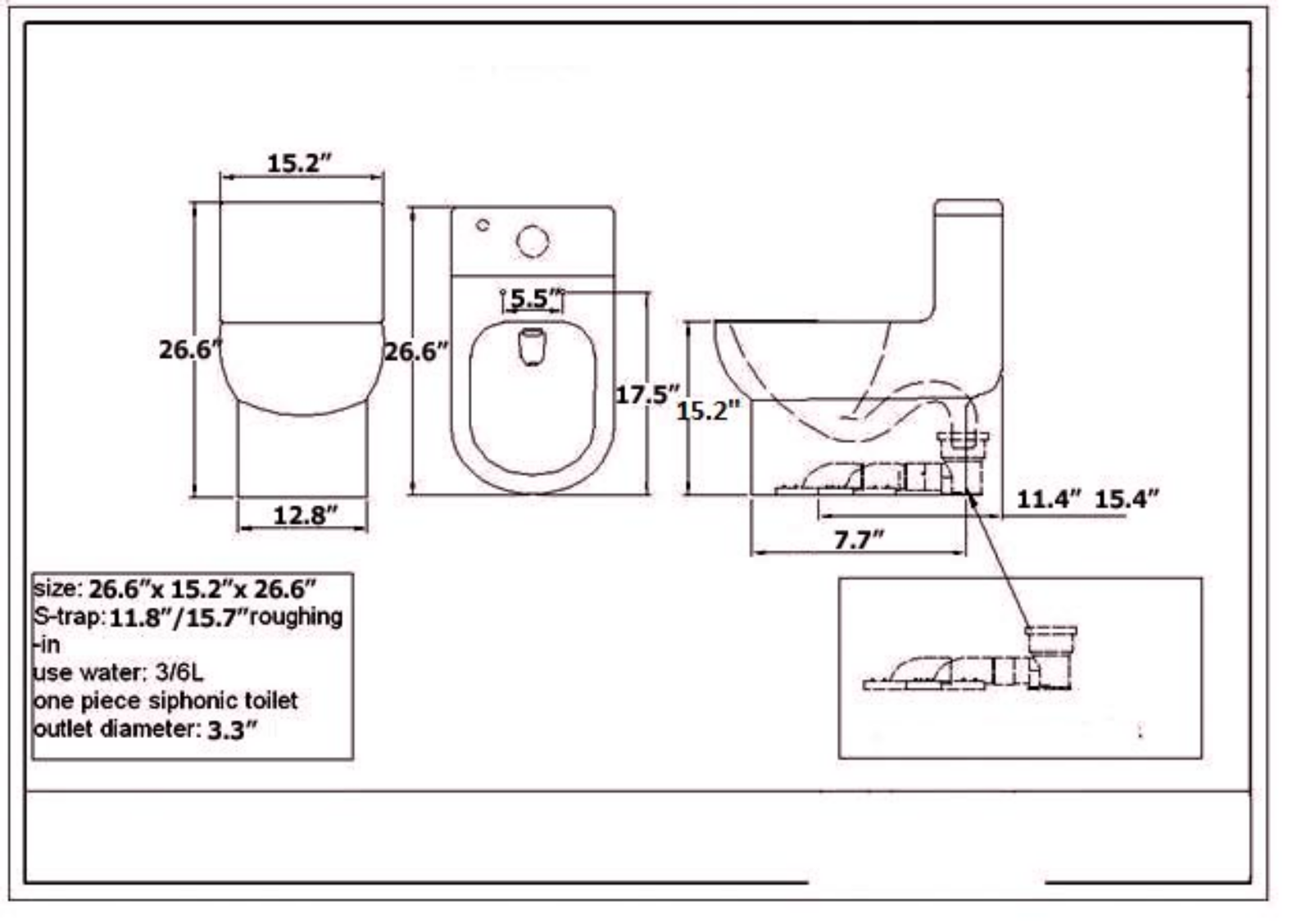 Fresca FBH1177 Dimensions - ManualMachine.com