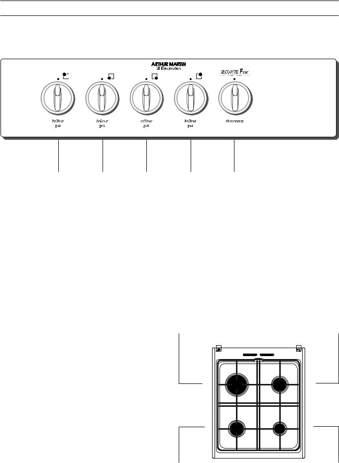 Arthur martin CG5004W User Manual