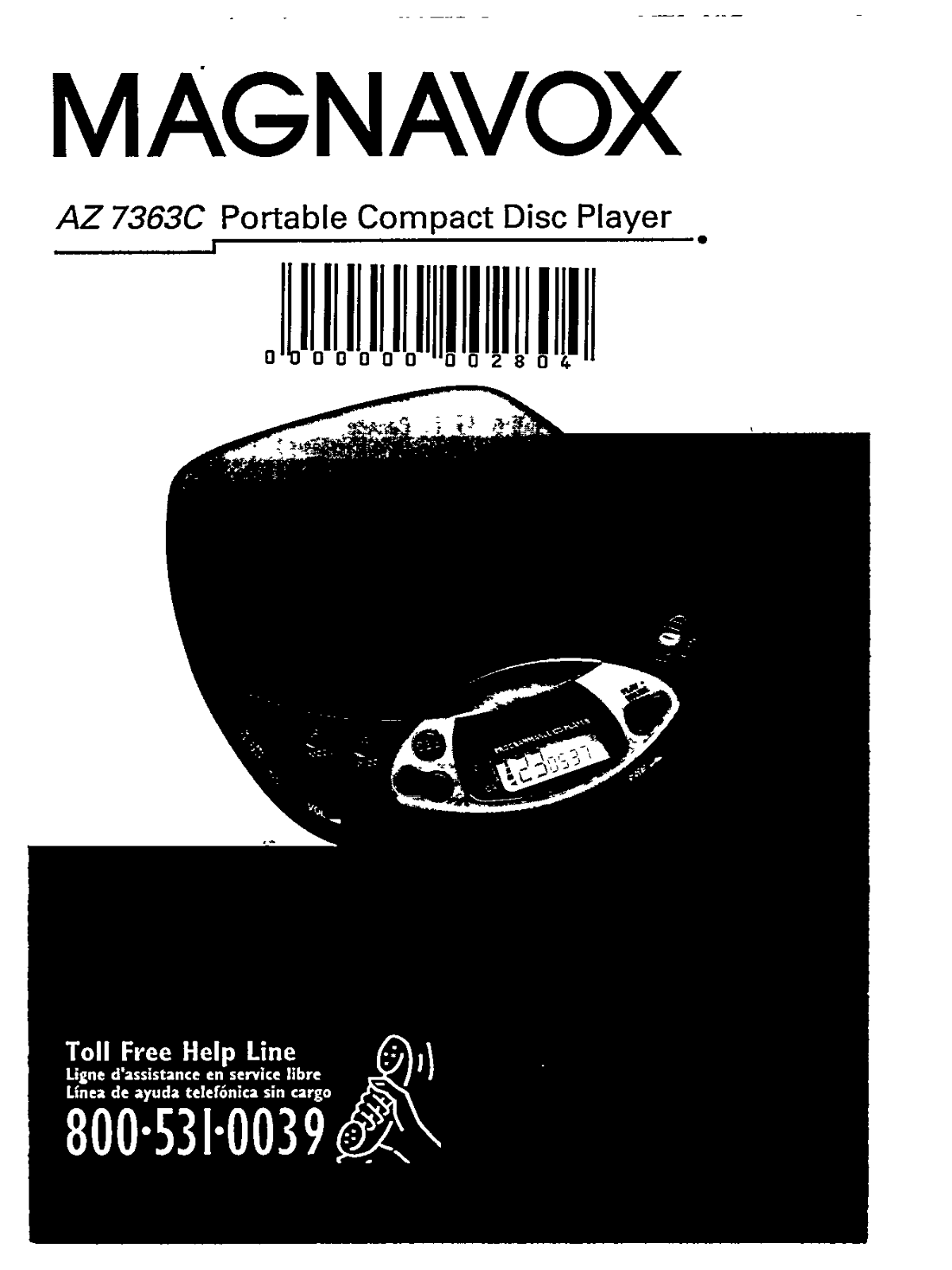 PHILIPS AZ7363CS User Manual