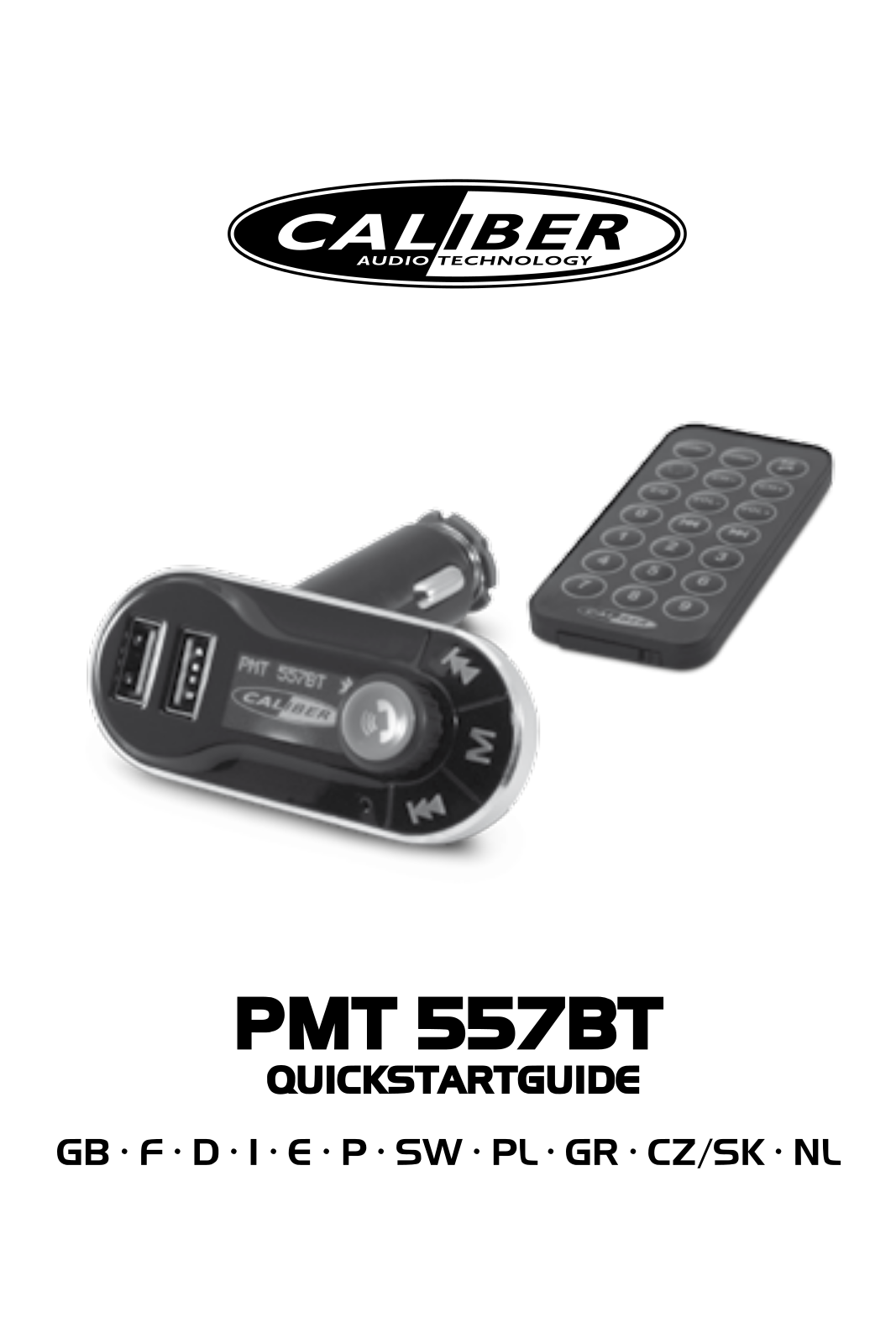 Caliber Audio Technology PMT557BT User manual