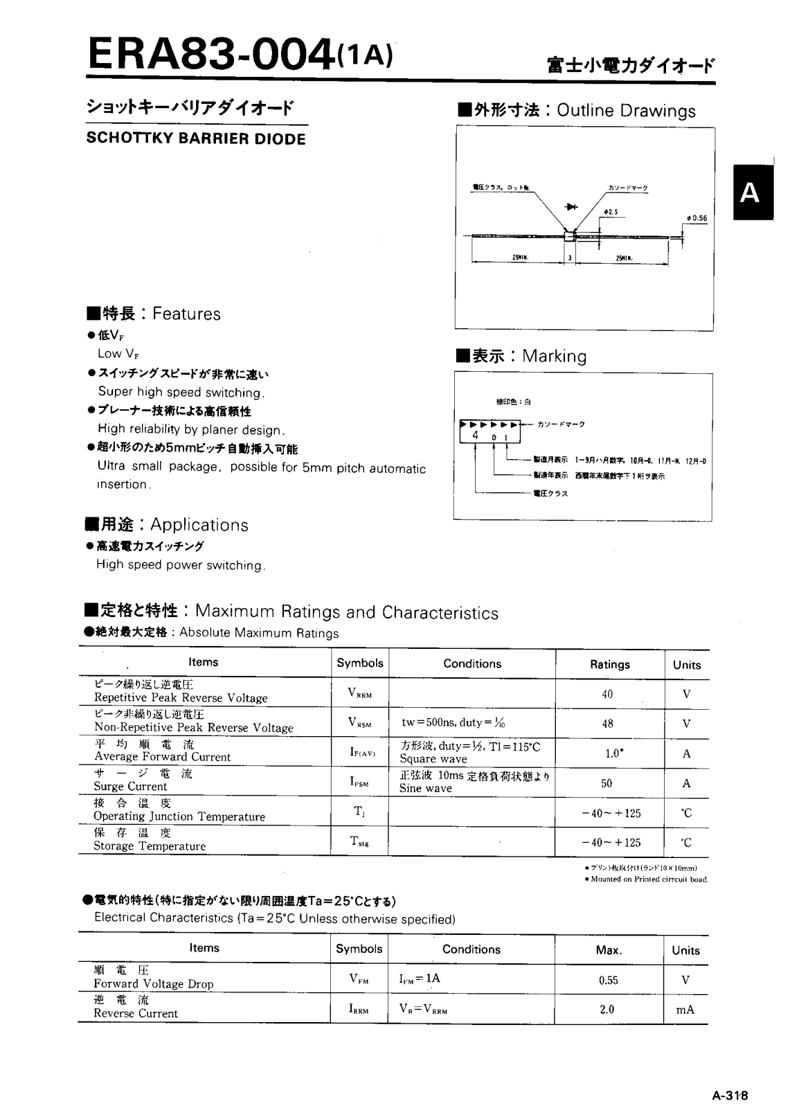 CALLM ERA83-004 Datasheet