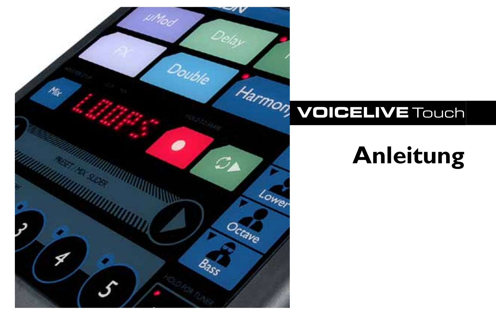 TC Helicon VoiceLive Touch User Manual