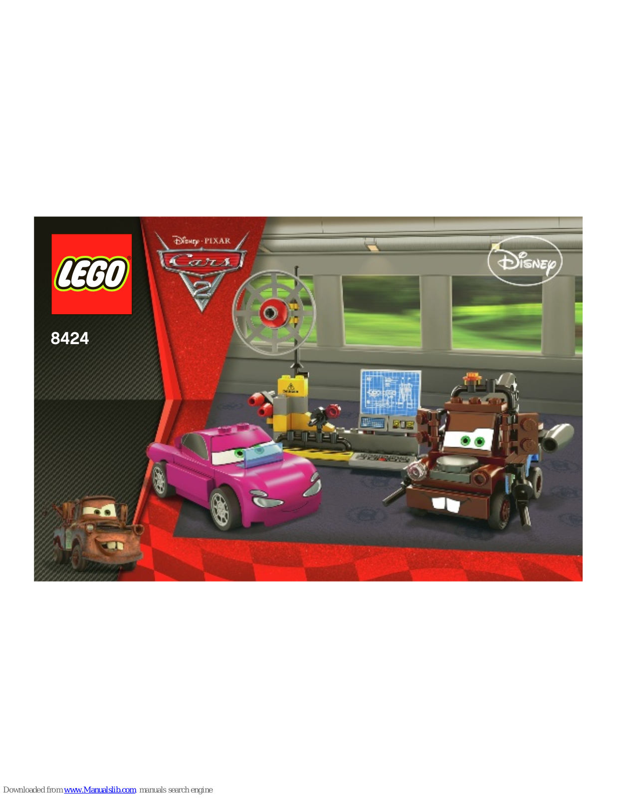 LEGO Cars 2 8424 Assembly Manual