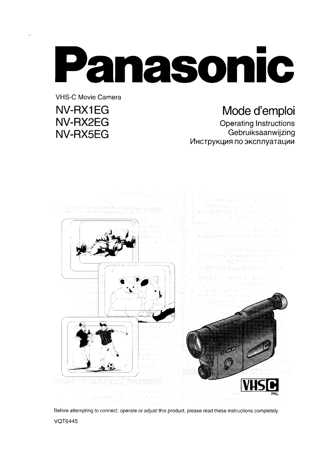 Panasonic NV-RX1EG, NV-RX2EG, NV-RX5EG User Manual