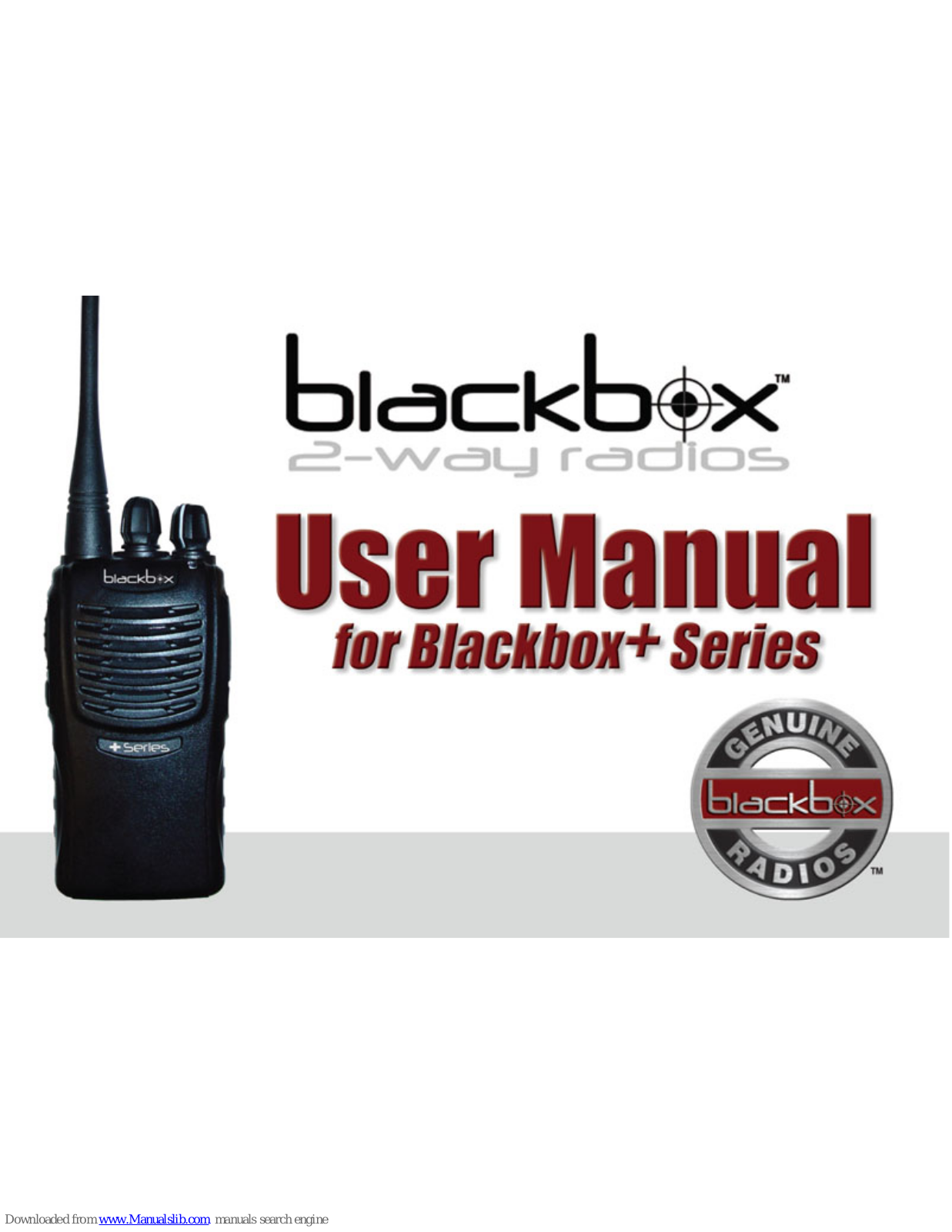 Blackbox + series User Manual