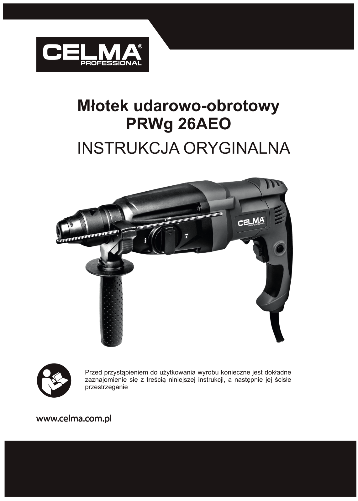 CELMA PROFESSIONAL PRWg 26AEO User guide - ManualMachine.com