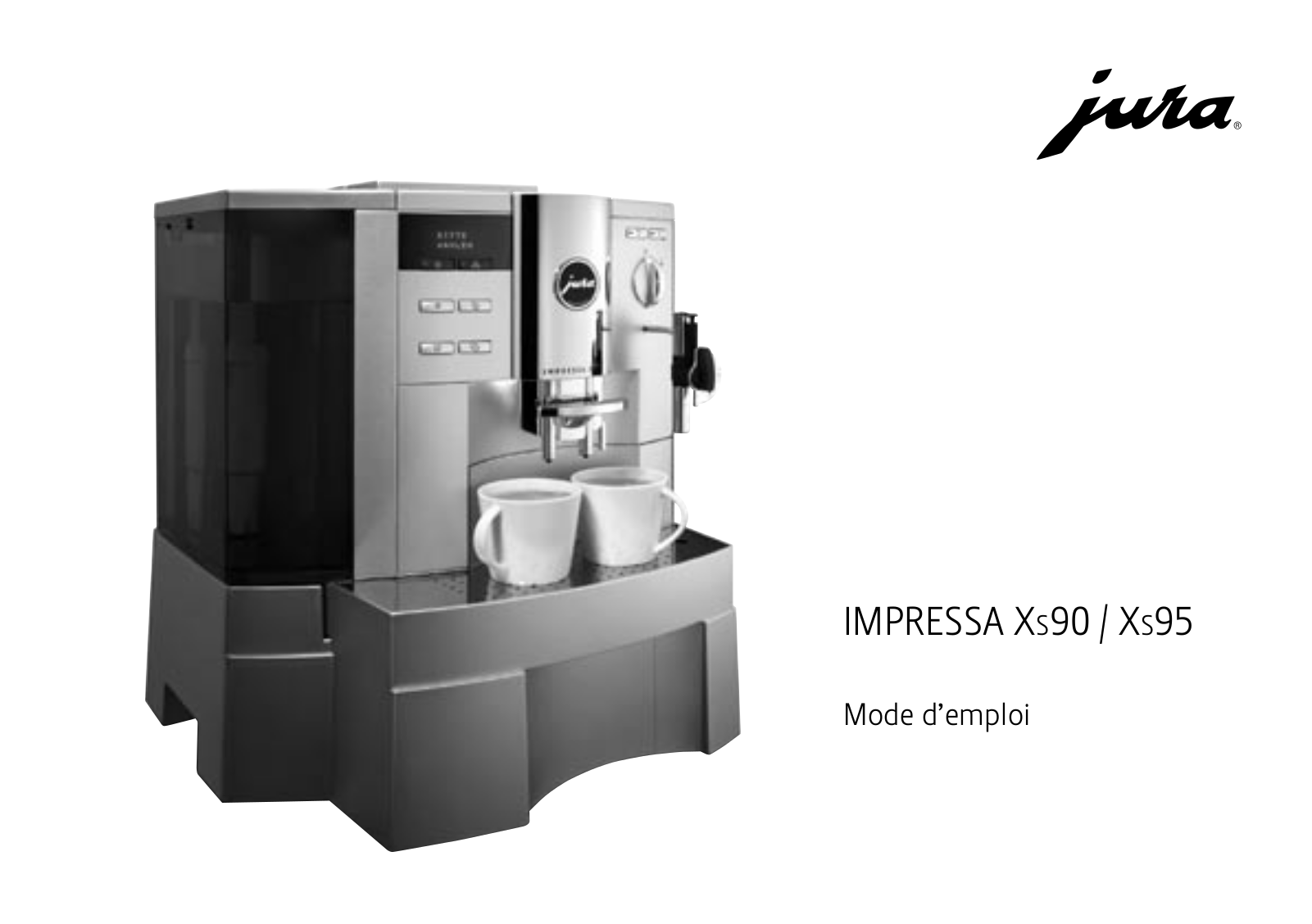 JURA Impressa XS90 User Manual