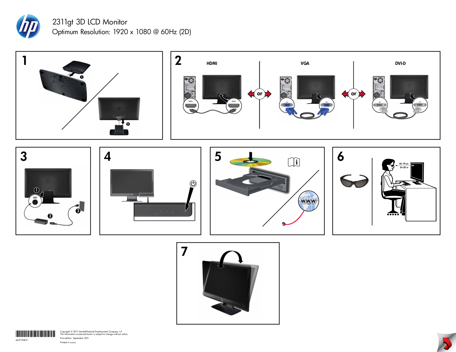 HP 2311gt User Manual