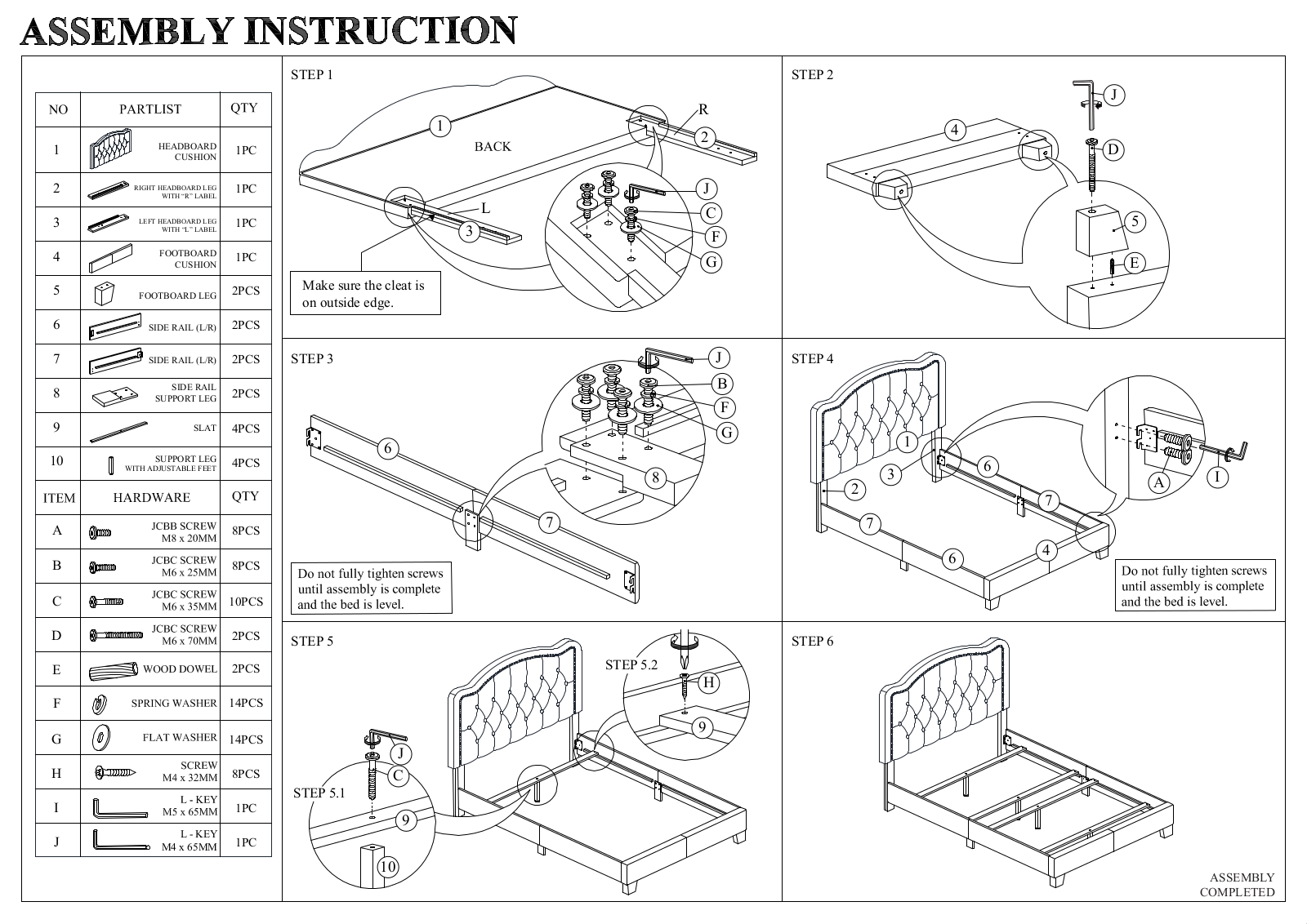 Red Barrel Studio FALQ1237 Installation & Assembly - ManualMachine.com