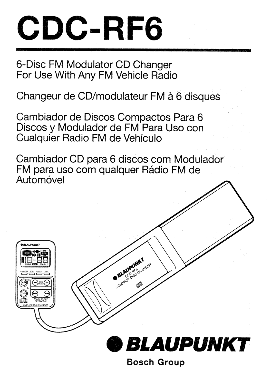 Blaupunkt CDC-R6 User Manual