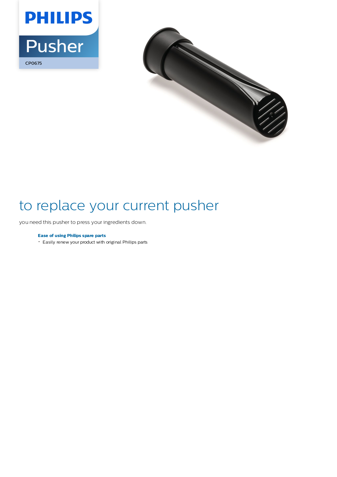 Philips CP0675/01 leaflet - ManualMachine.com
