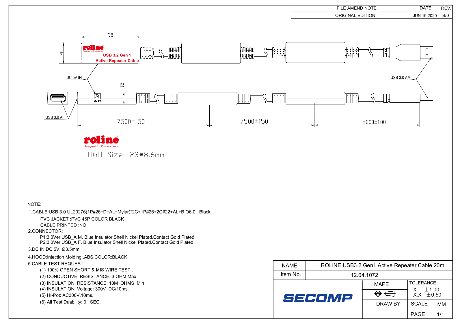 ROLINE 12041072 Datasheet - ManualMachine.com