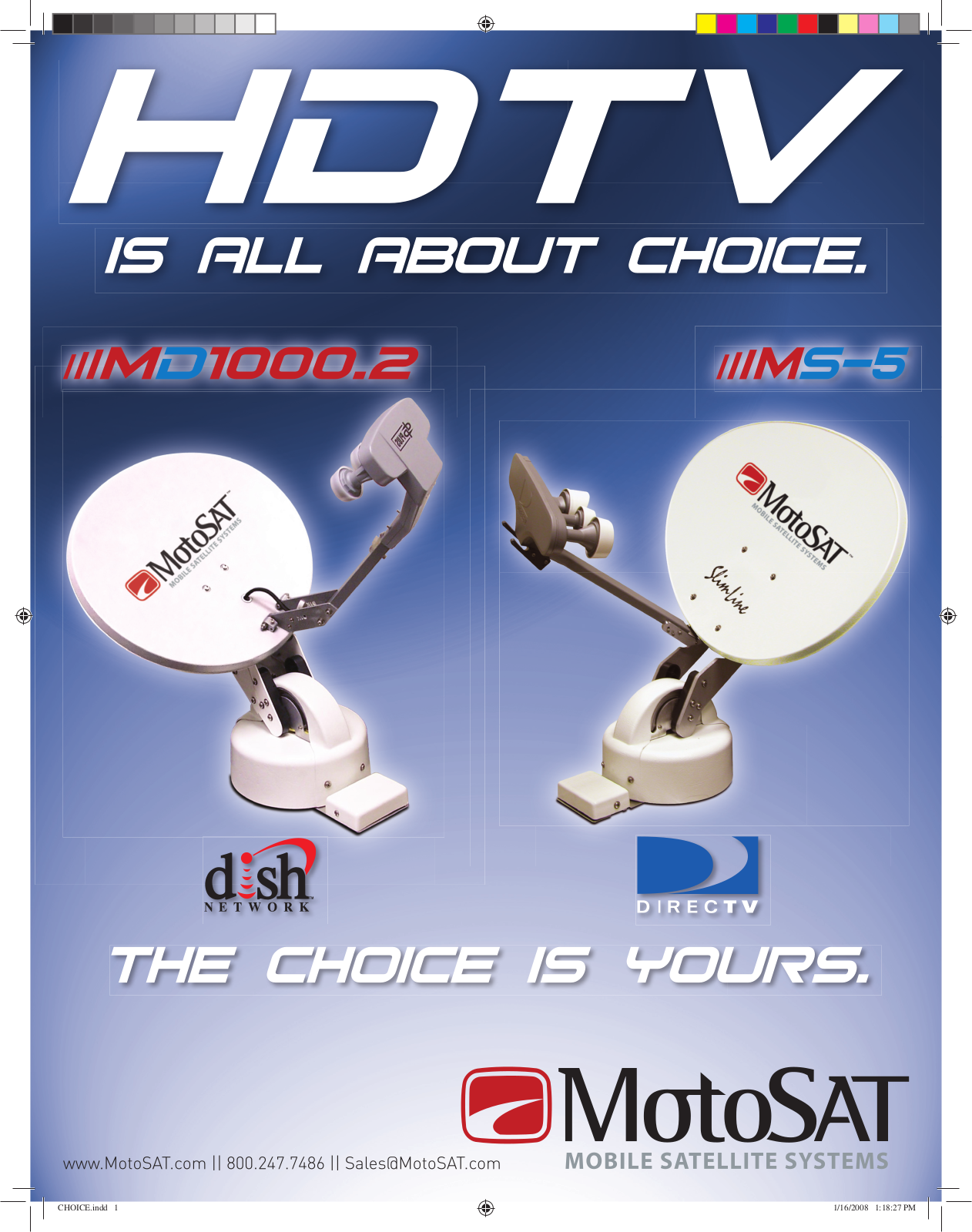 MotoSAT MS-5, MD1000.2 User Manual