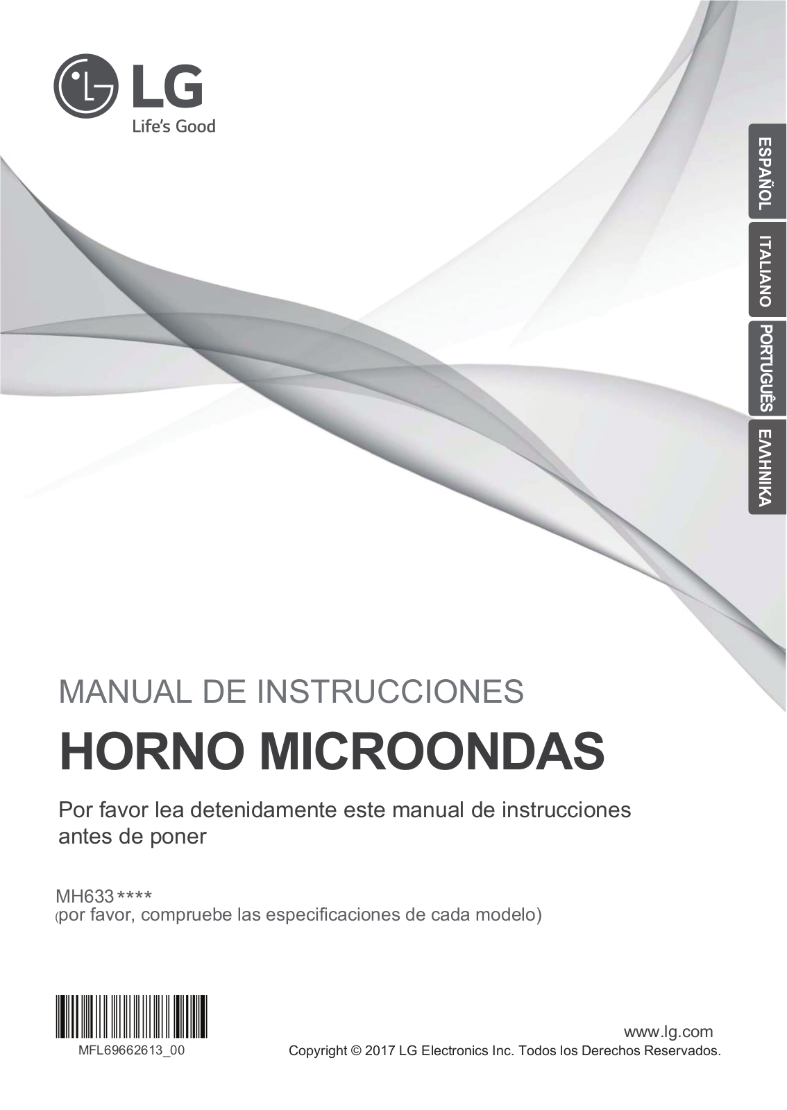 LG MH6336GIH User Manual