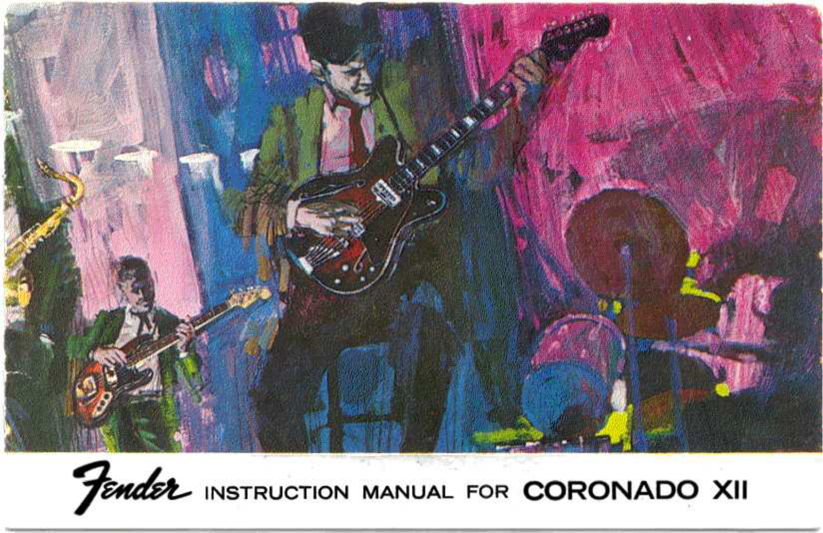 Fender Coronado-XII Operation Manual