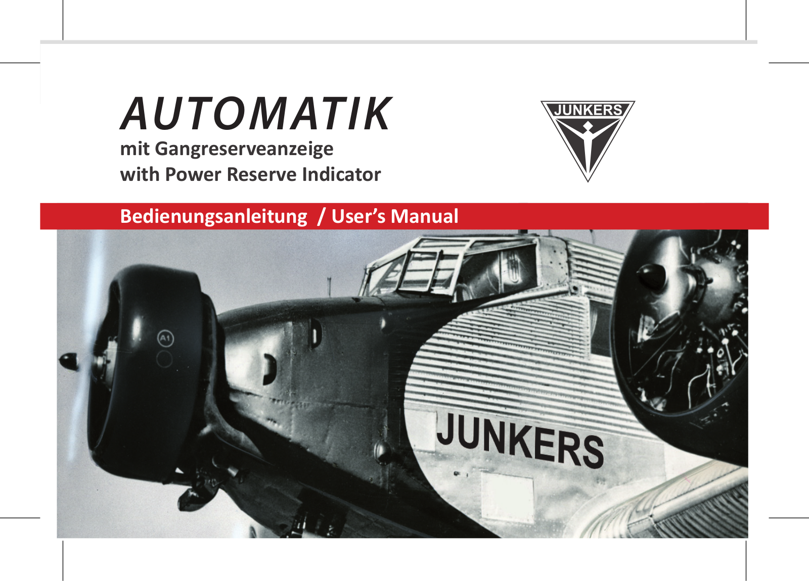 Junkers Citizen/Miyota 9100 User Manual