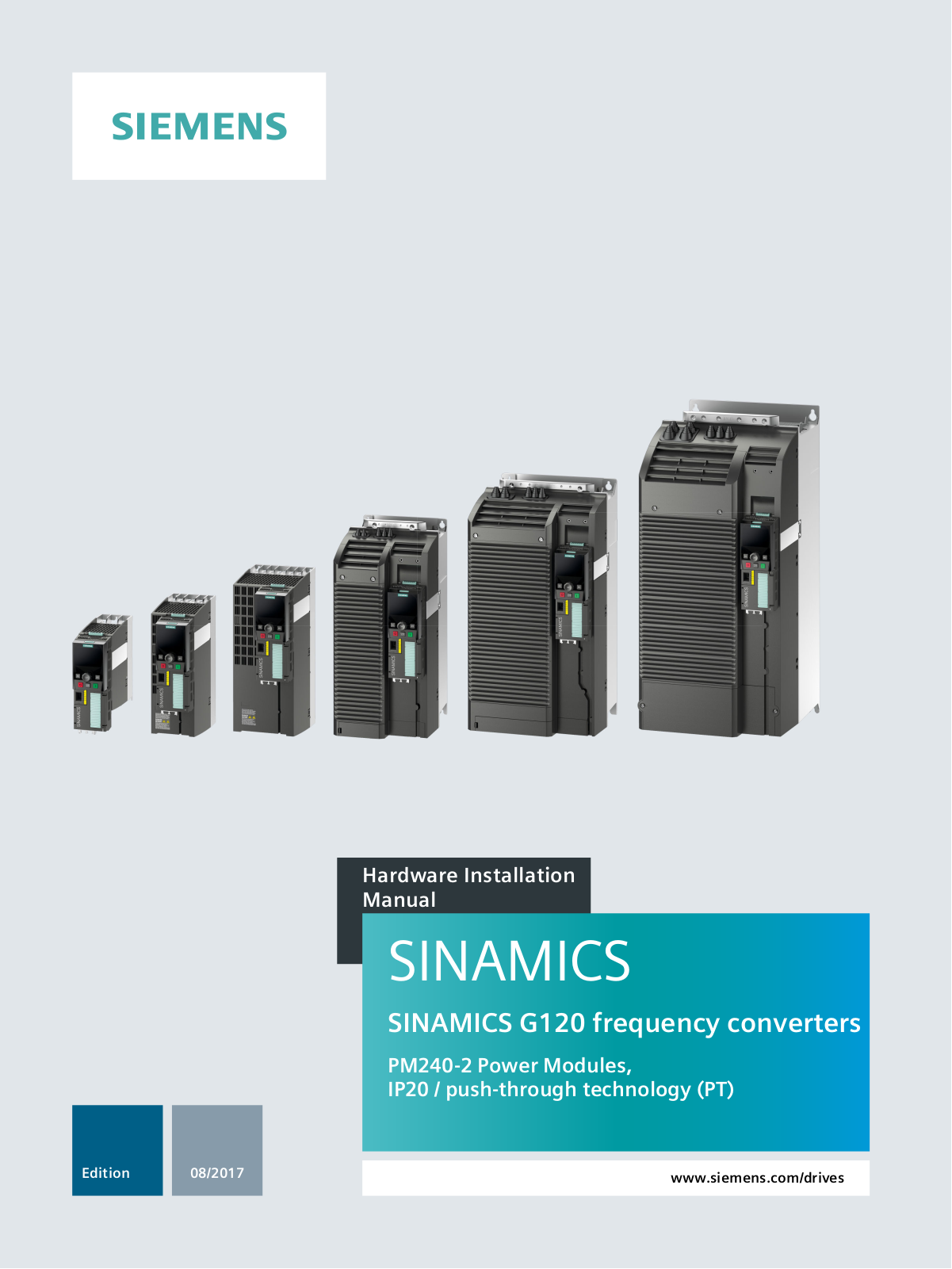 Siemens SINAMICS G12 Hardware Installation Manual