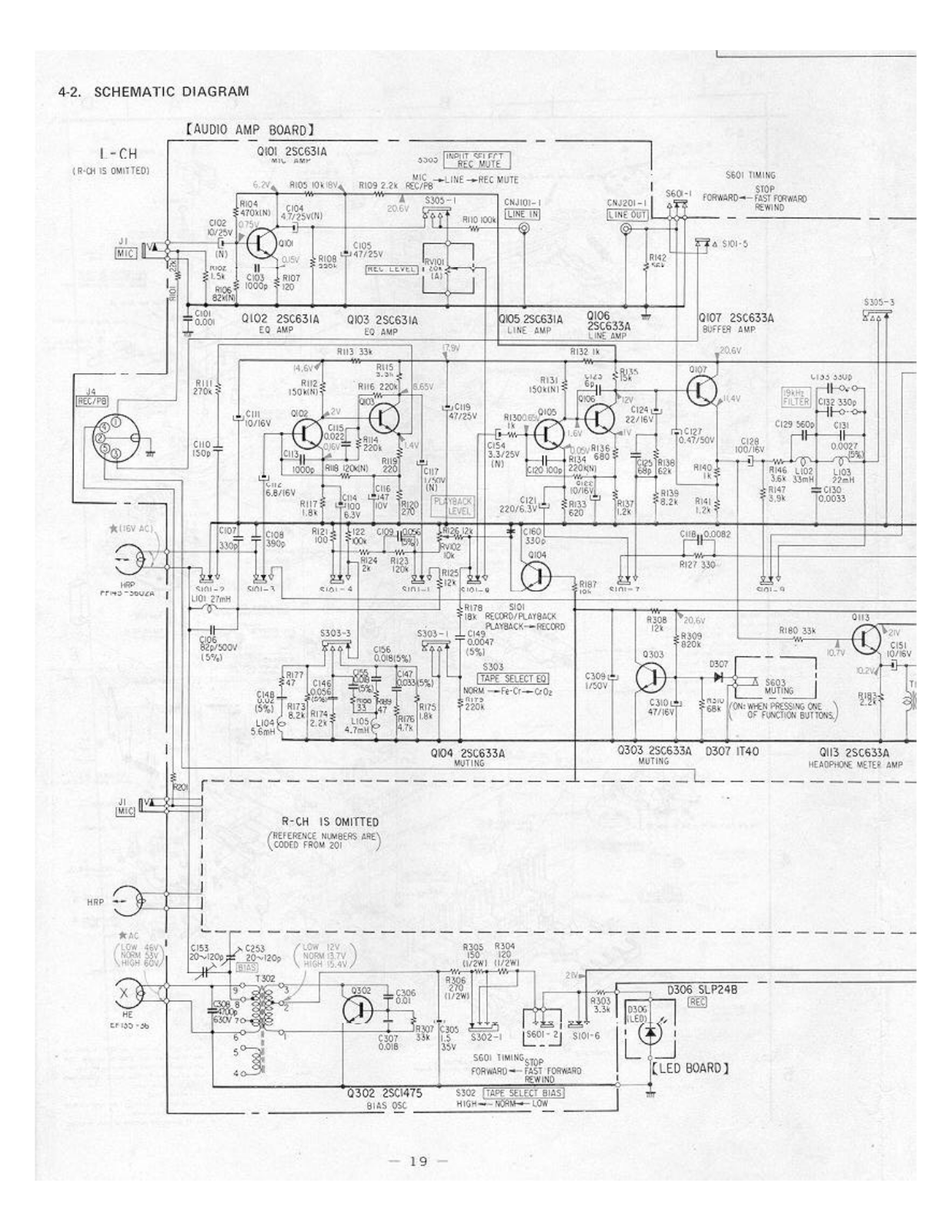 Sony TC-188 Schematic