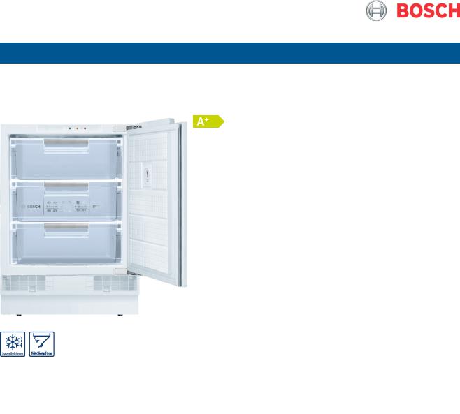 Bosch GUD15ADF0 User Manual