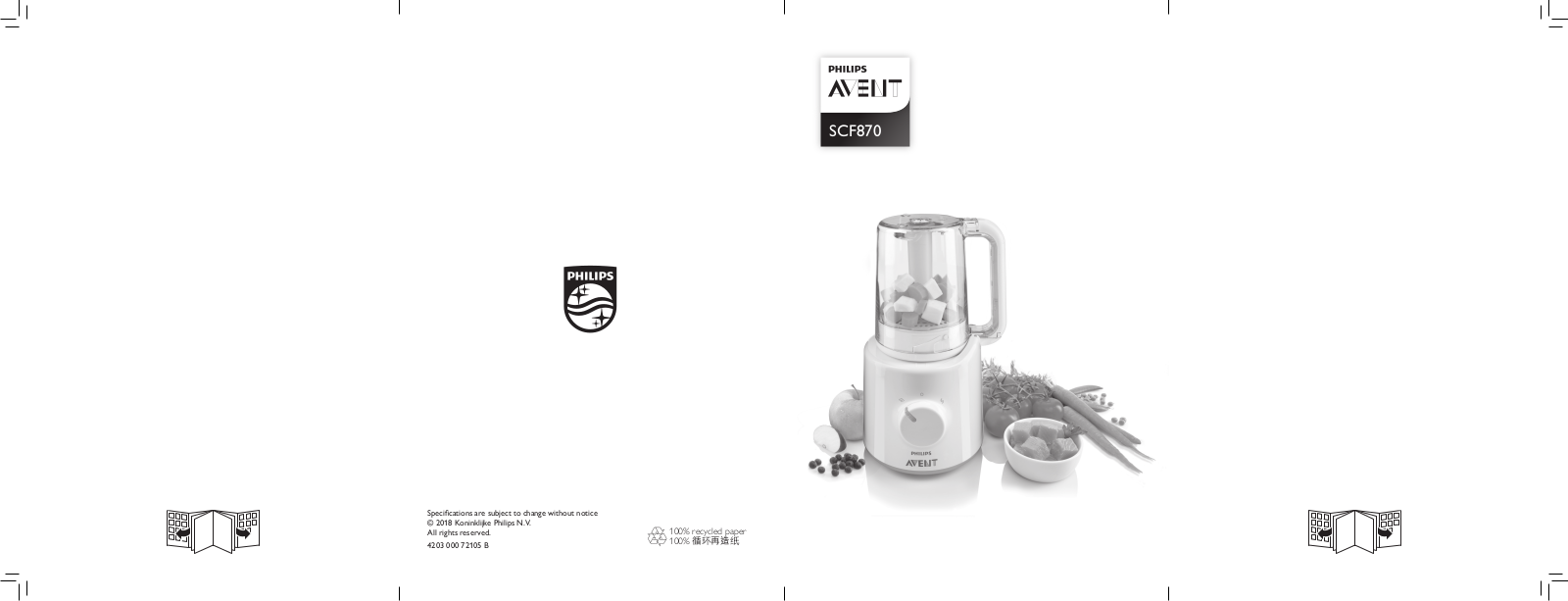 Philips SCF870 User Manual