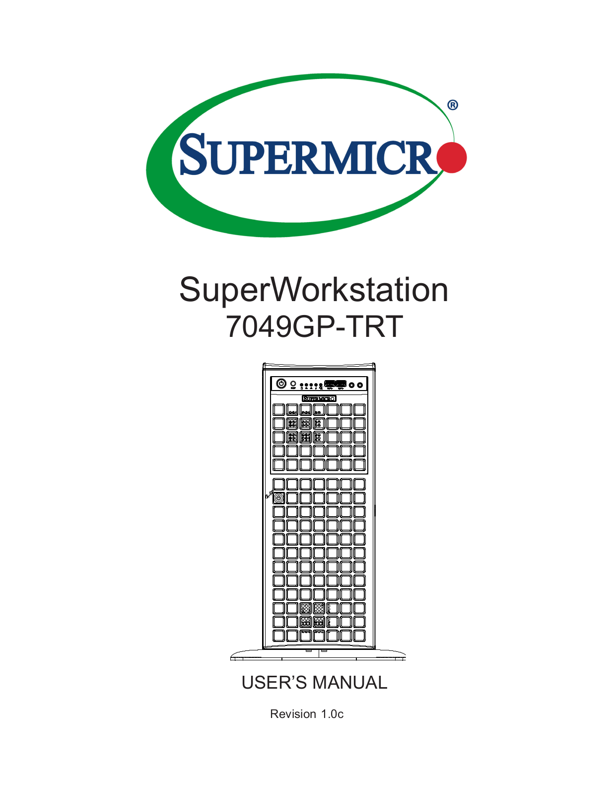 Supermicro 7049GP-TRT operation manual