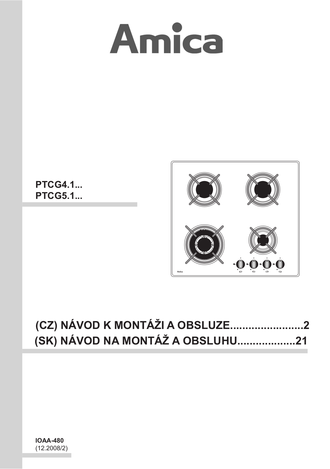 Amica PGCZ 6411 User Manual