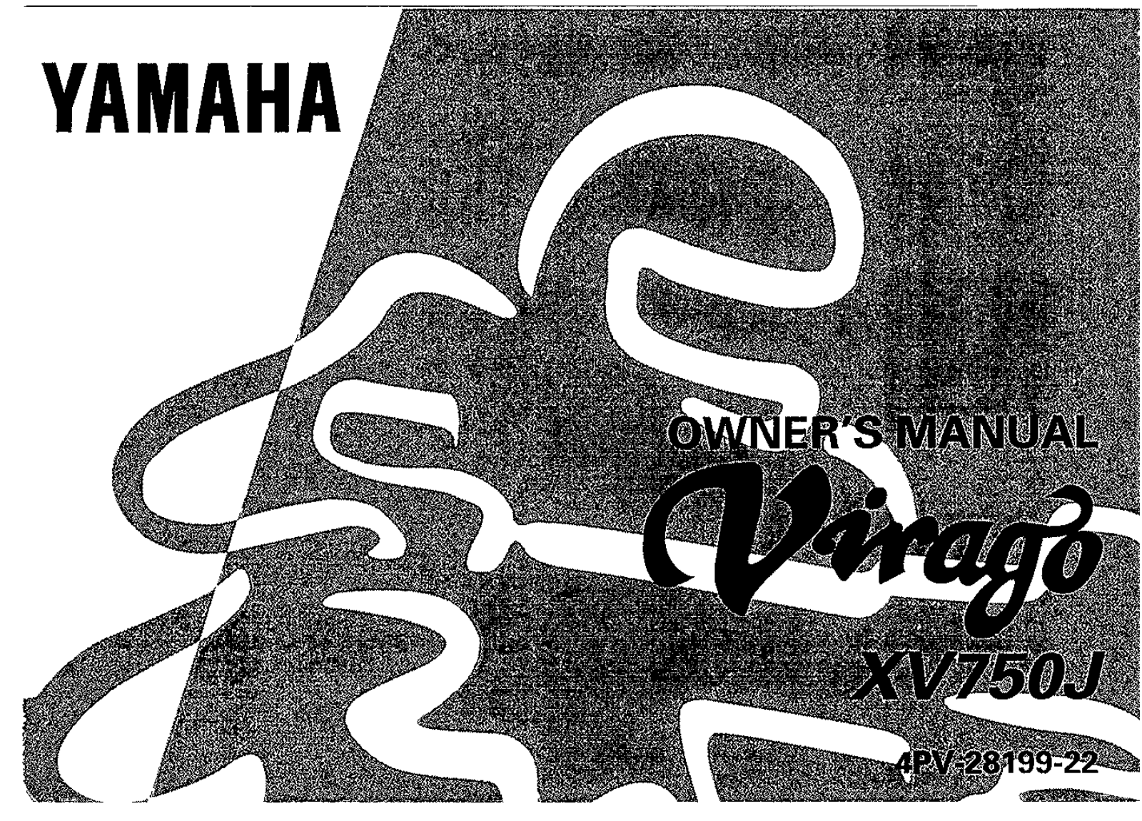 Yamaha XV750 J 1997 Owner's manual