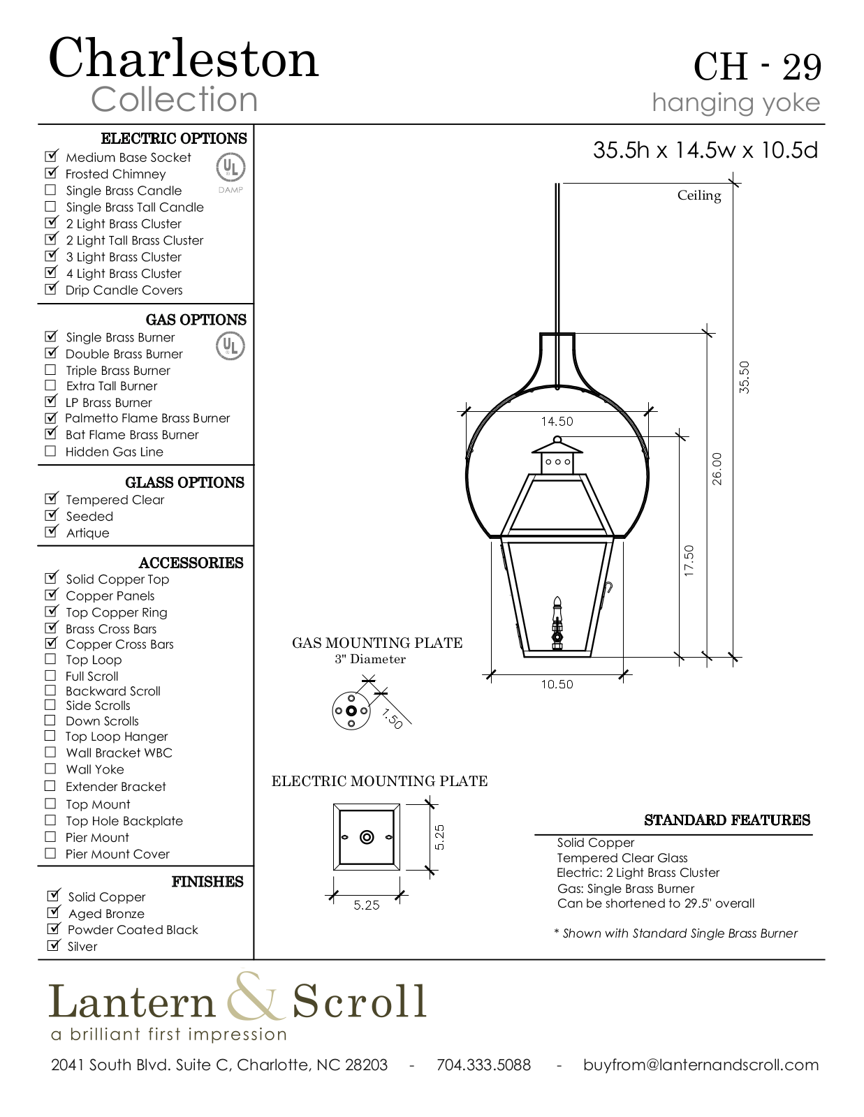 Lantern & Scroll LASC1238 Specifications - ManualMachine.com