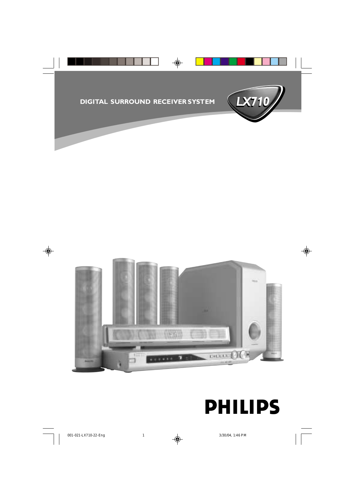 PHILIPS LX710 User Manual