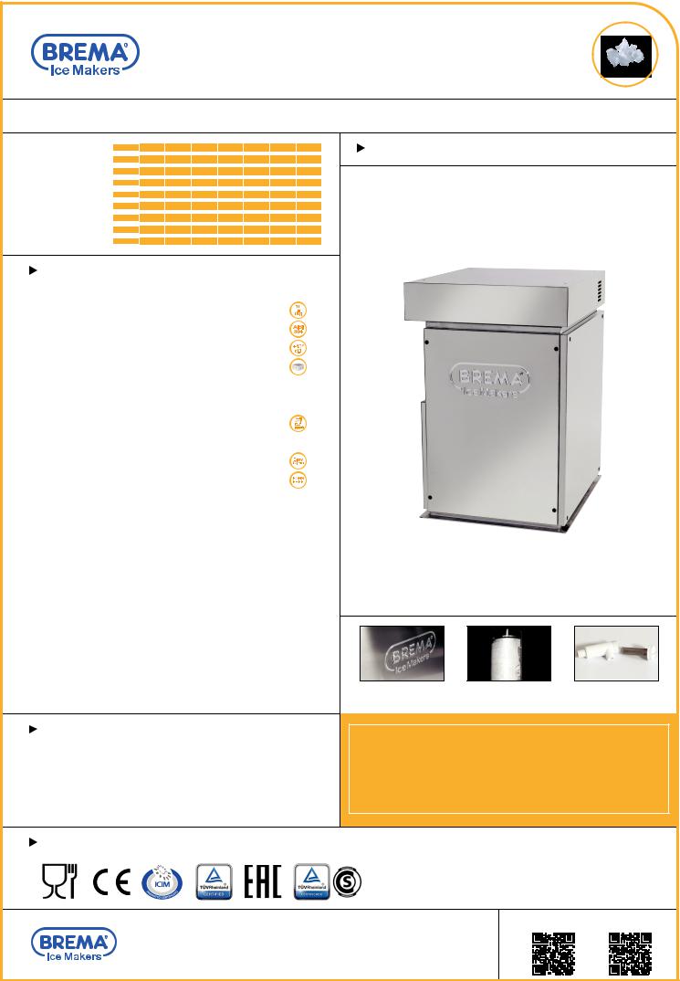 Brema Split 1000 CO2 Datasheet