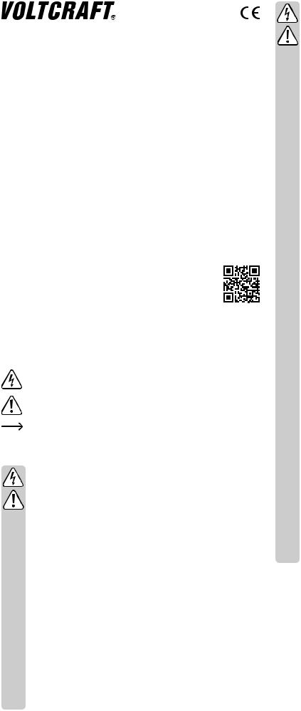 VOLTCRAFT QCP-3000 Operating Instructions