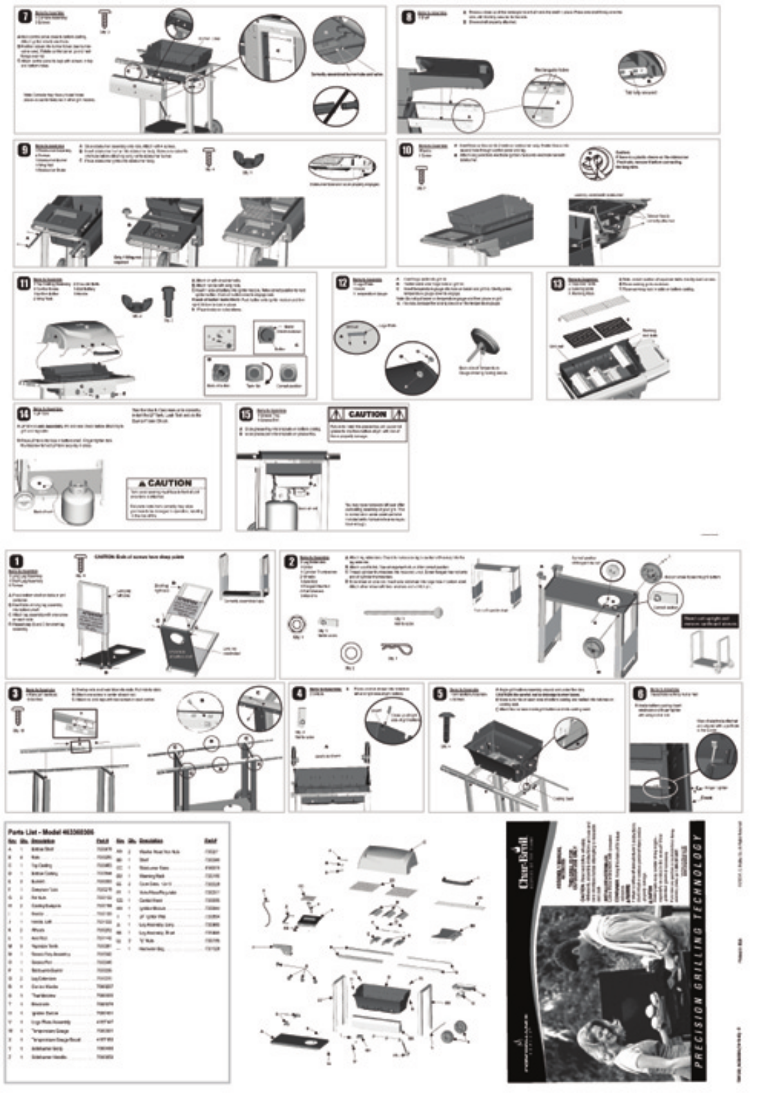 Charbroil 463360306 Owner's Manual