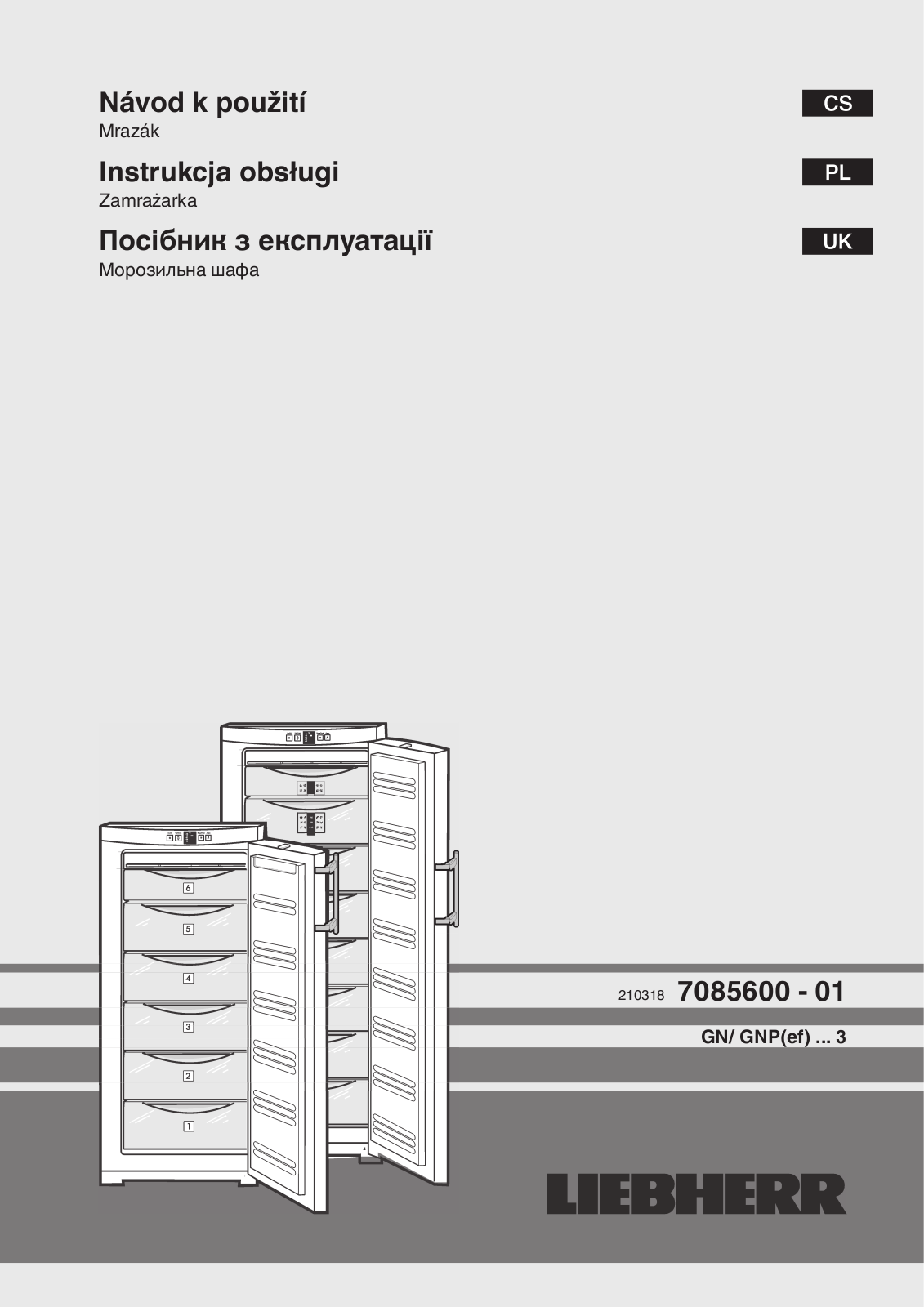 Liebherr GNP3013 User Manual