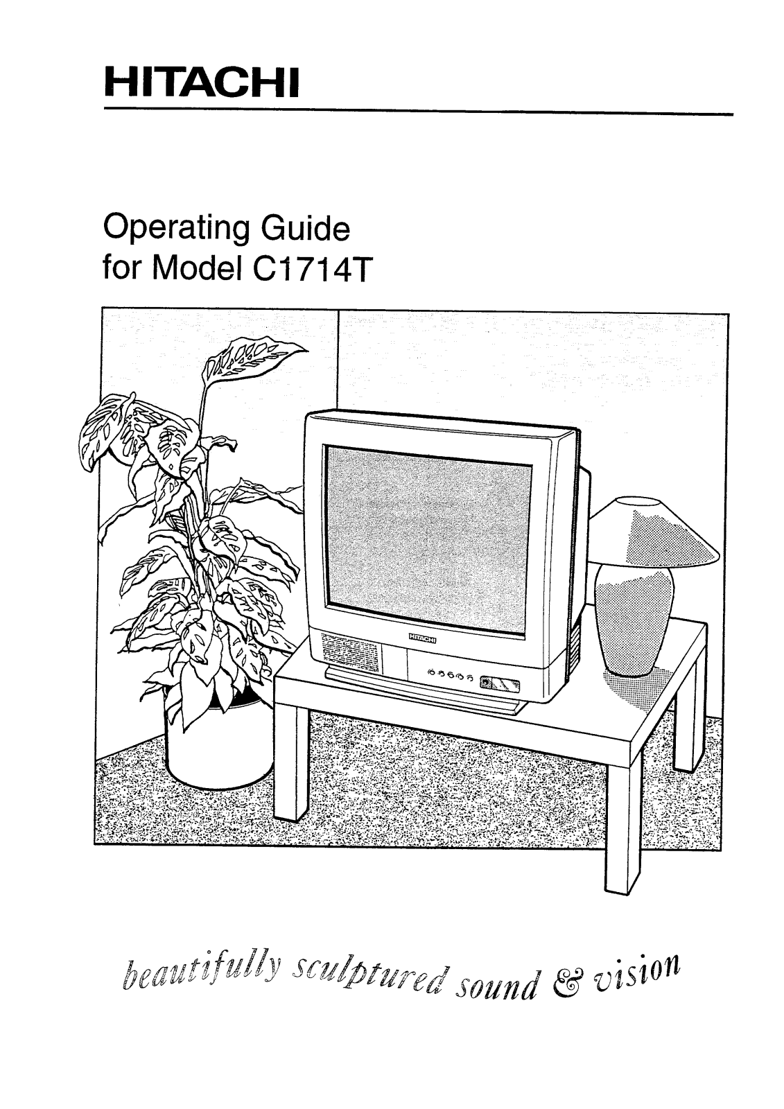 Hitachi C1714T User Manual