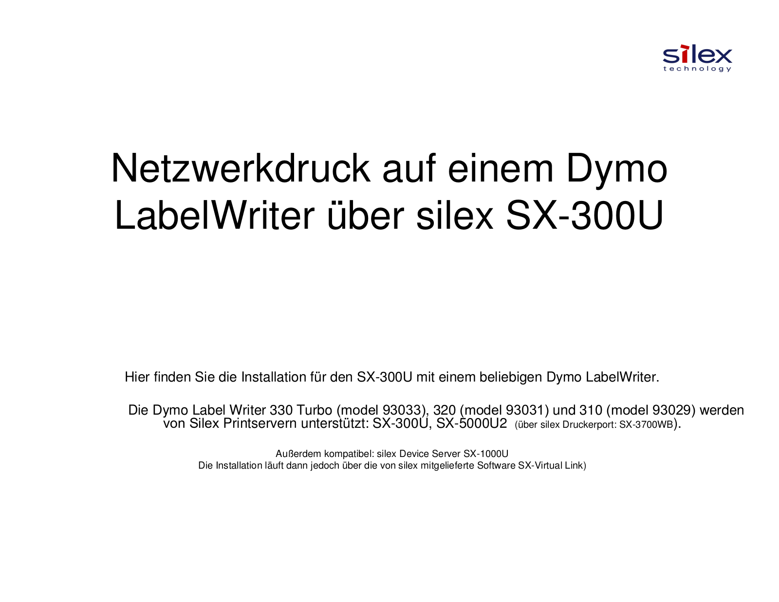 DYMO LabelWriter EL60 Guide