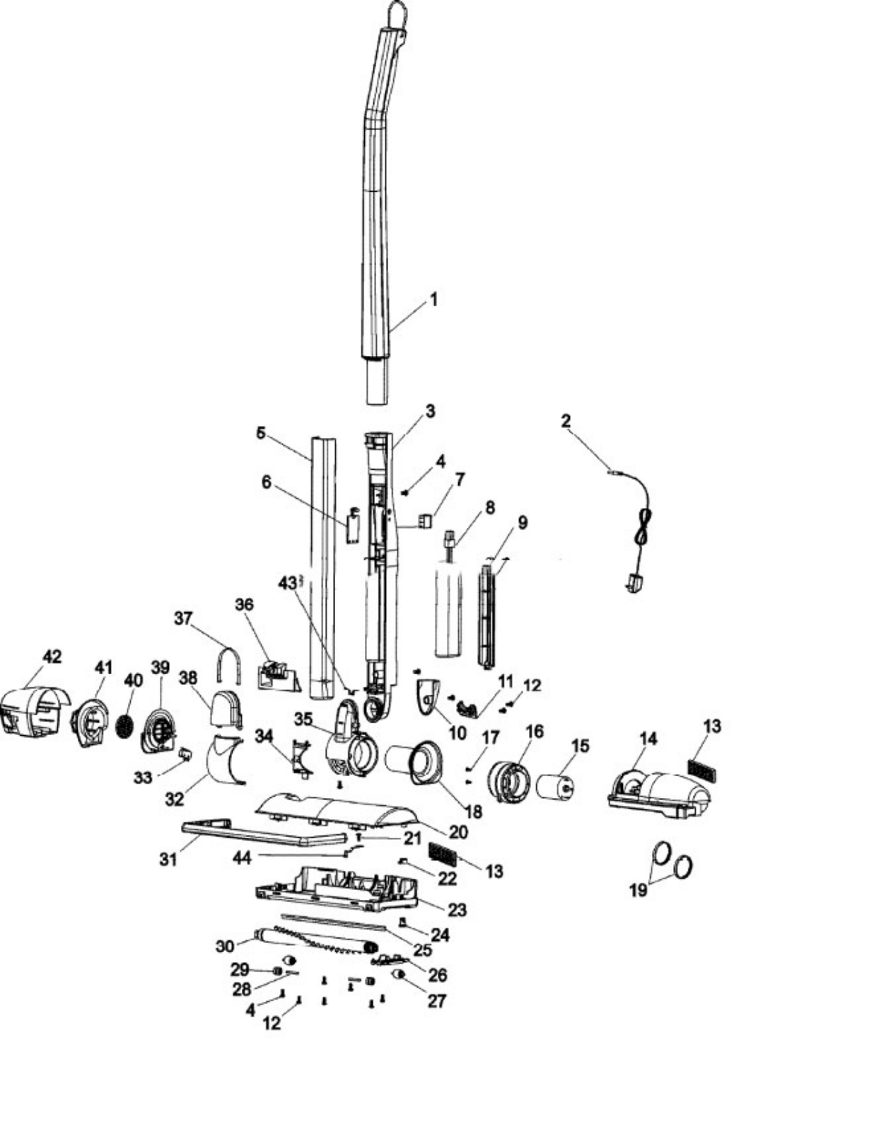 Hoover S2105 Owner's Manual