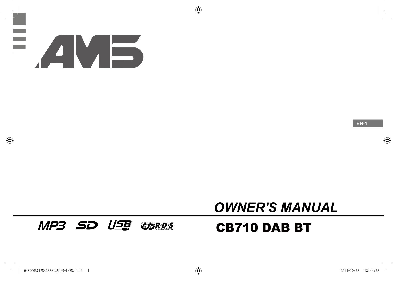 AMS DIFFUSION CB710 user manual - ManualMachine.com