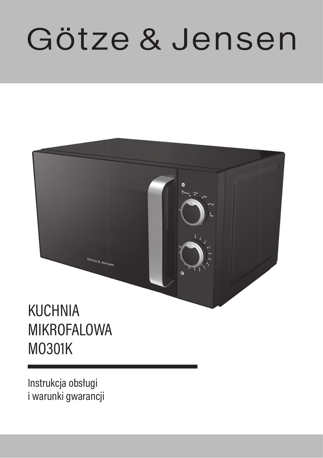 GOTZE & JENSEN MO301K User guide - ManualMachine.com