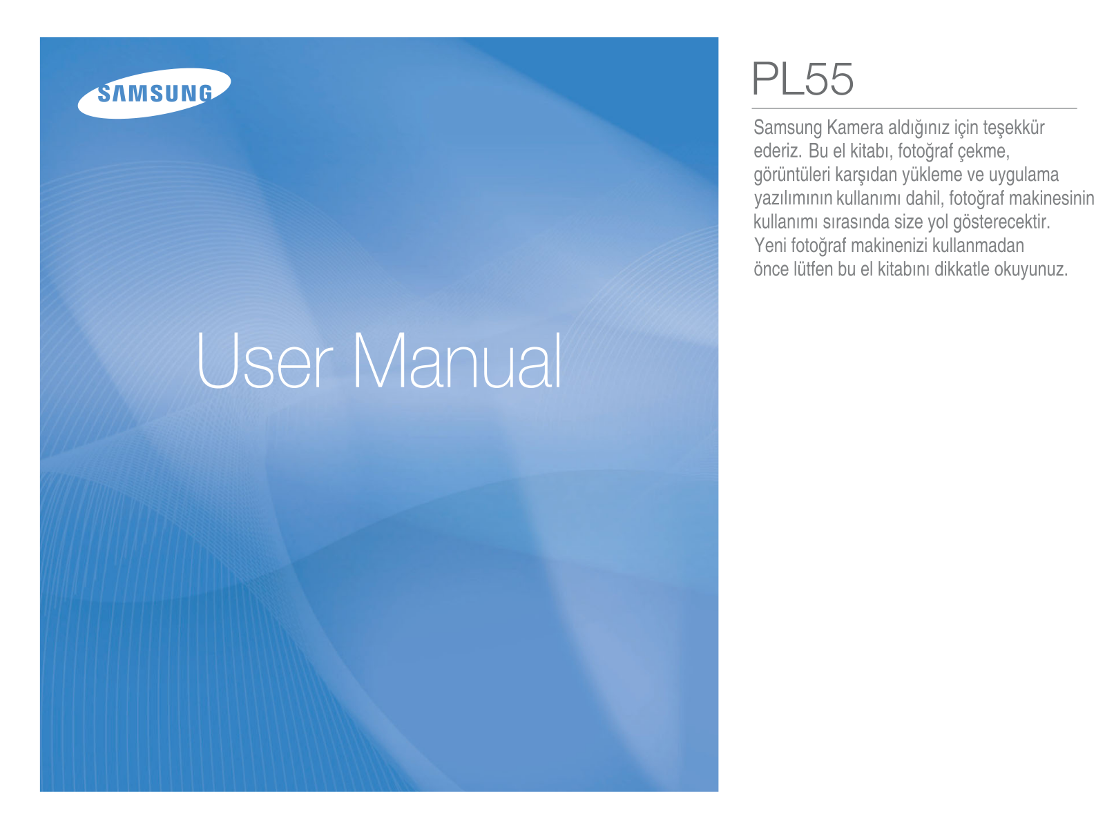 Samsung PL55 User Manual