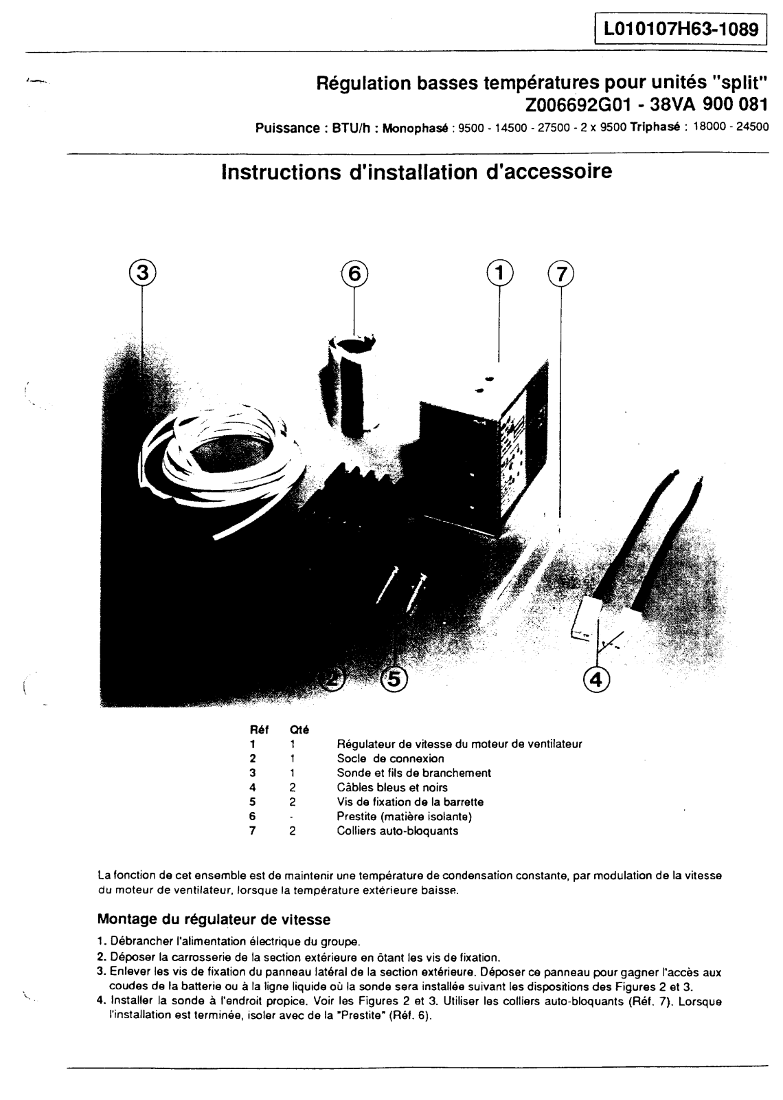 Carrier 38TCFACC User Manual