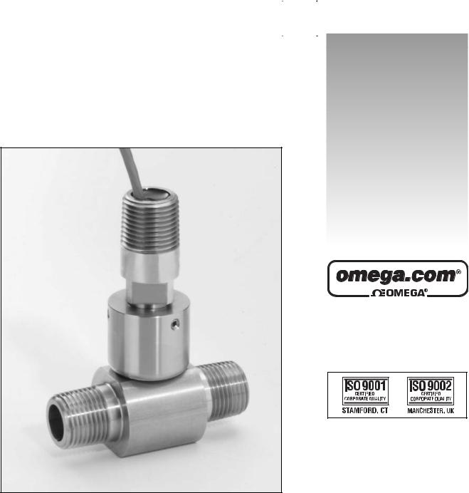 Omega Products FTB-1300 Installation  Manual
