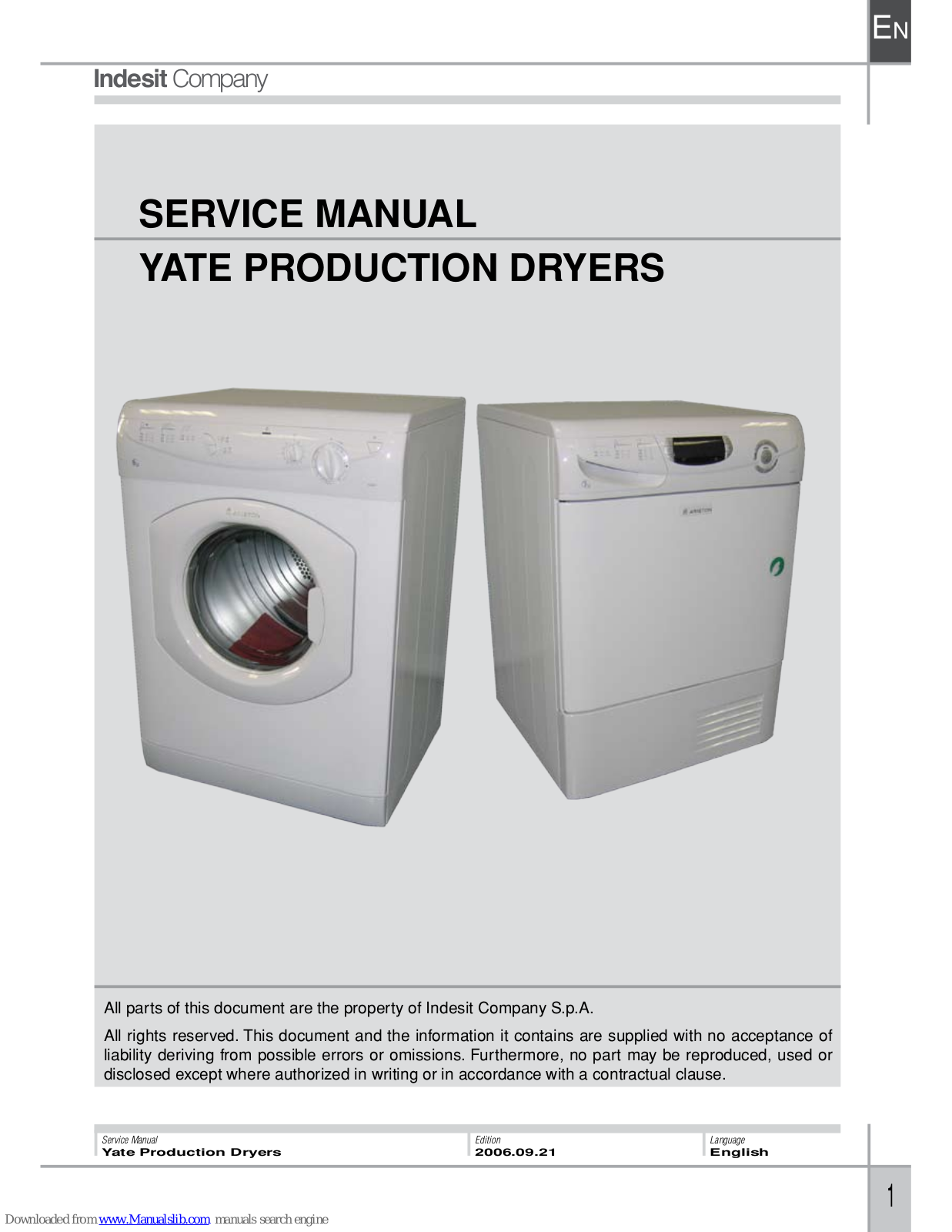 Indesit ISL70CNL, AS60VEX, ASD70CEX, ISL70CEX Service Manual