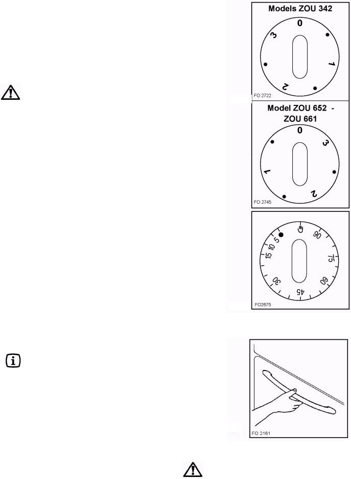 Zanussi ZOU651X, ZOU342X, ZOU652X User Manual