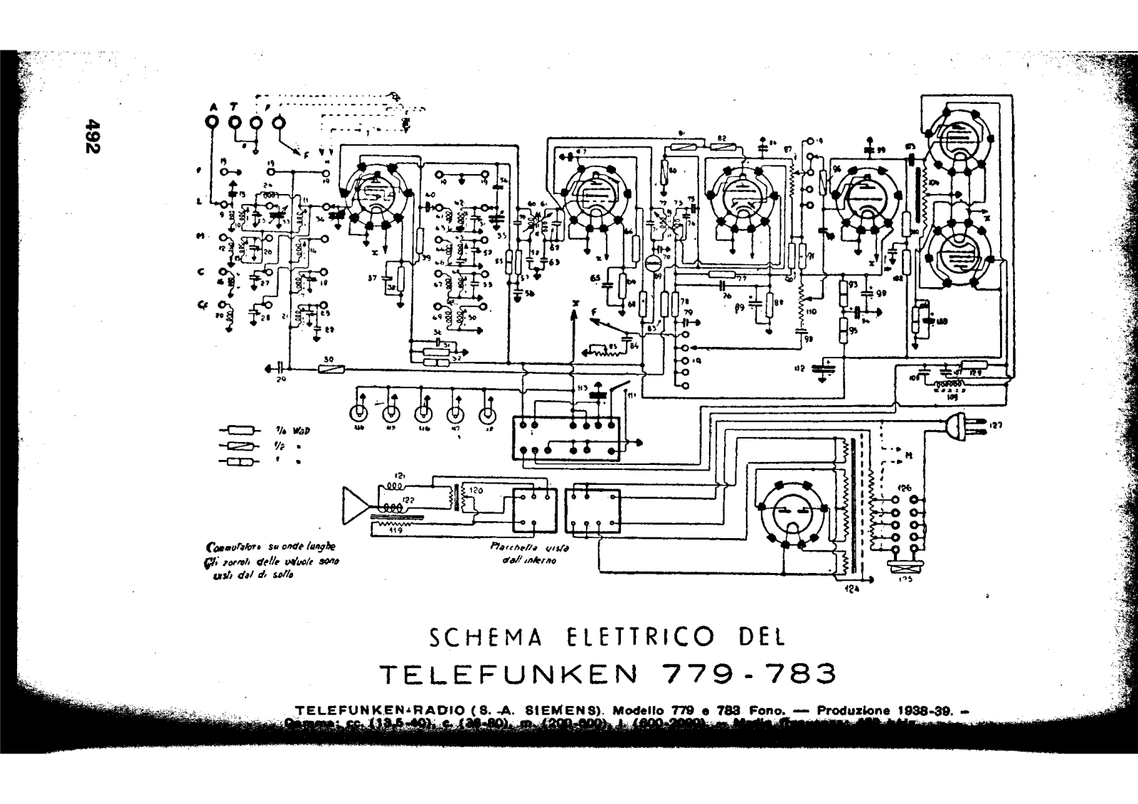 Siemens t779, t783 schematic