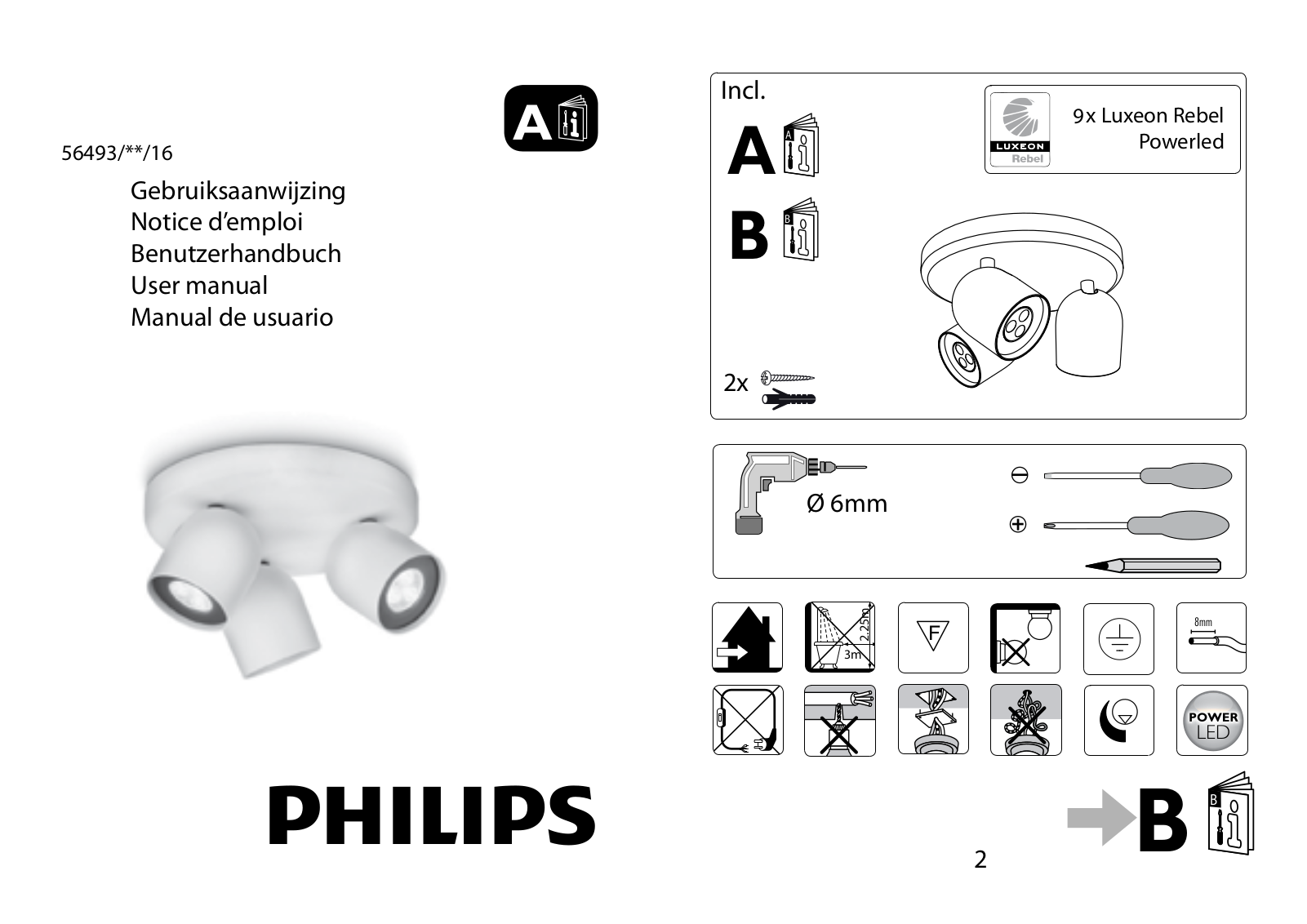 Philips 56493-48-16 User Manual